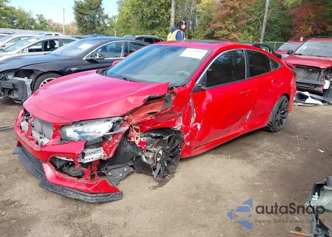2018 Honda Civic Si from USA, damaged, VIN 2HGFC1E5XJH707195